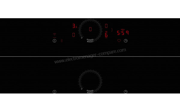 NEFF T58FHW1L0 - Panneau de commandes