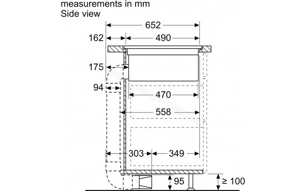 NEFF T58TL6EN2 - Sch&eacute;ma technique