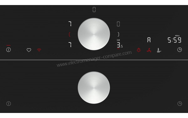 NEFF T69TTX4L0 - Panneau de commandes