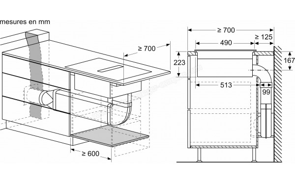 NEFF V57THQ4L0 - Dimensions