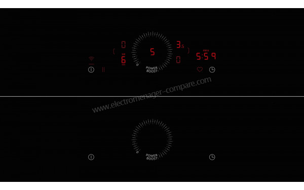 NEFF V58FHQ4L0 - Panneau de commandes