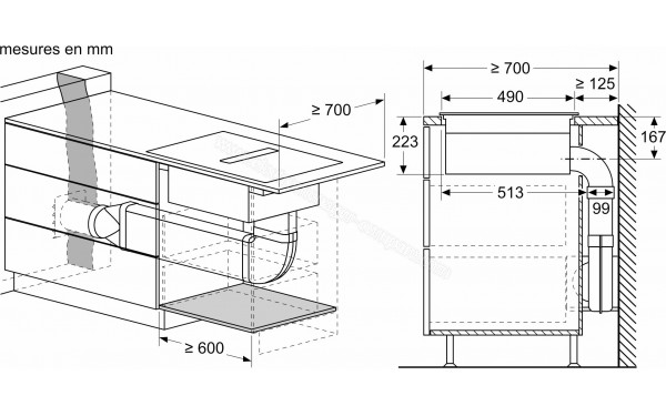 NEFF V58THQ4L0 - Dimensions