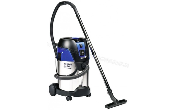 NILFISK AERO 31-21 Inox PC EU - Vue 3/4 gauche