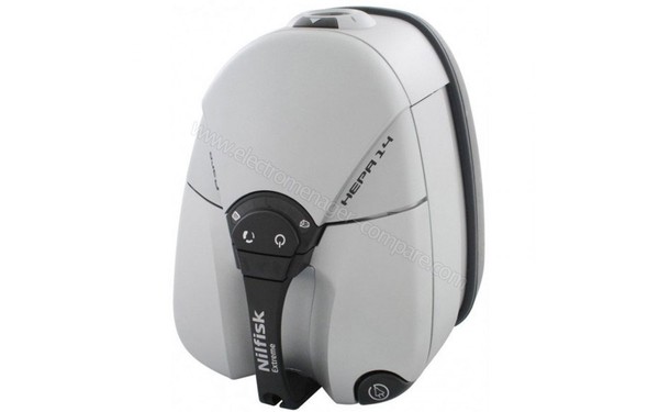 NILFISK Extreme Care - Vue 3/4 droite position verticale