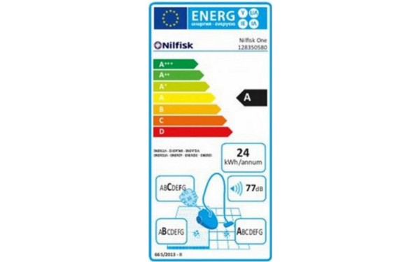 NILFISK ONE MBB10P05A EU - &Eacute;tiquette &eacute;nergie