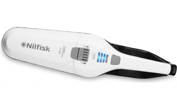 NILFISK Quick 20 V Max Blanc - Vue 3/4 droite