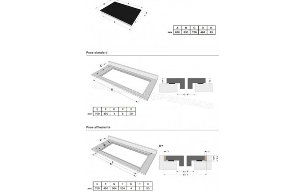 NOVY 1775/02 - Dimensions