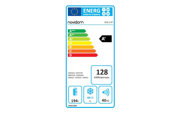 NOVIDOM NOLI197 - &Eacute;tiquette &eacute;nergie