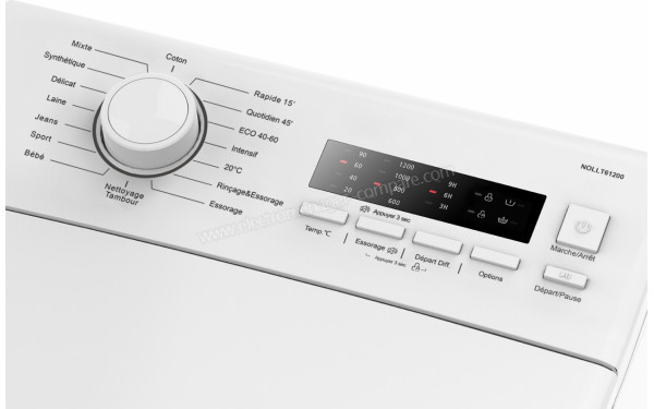 NOVIDOM NOLLT61200 - Panneau de commandes