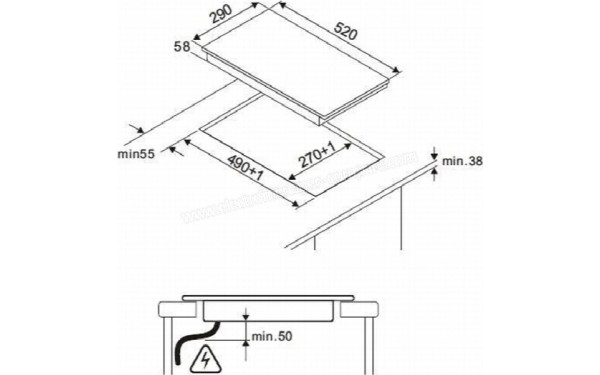 OCEANIC OCEATI2Z2BF - Dimensions