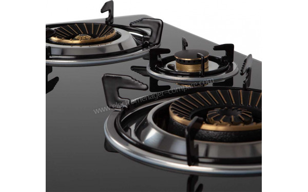 ORBEGOZO FO 3520 - Zoom sur les foyers &agrave; gaz