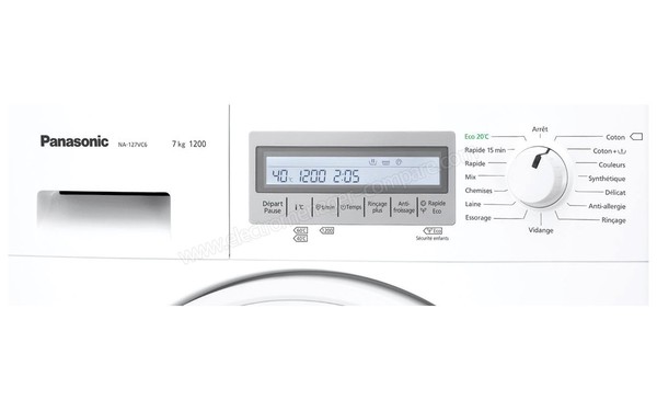 PANASONIC NA-127VC6WFR - Panneau de commandes
