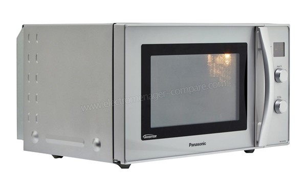 PANASONIC NN-CD575MEPG - Vue 3/4 gauche (cr&eacute;dit : Boulanger)
