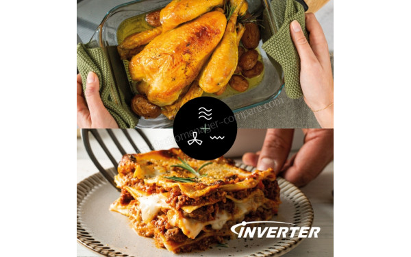 PANASONIC NN-CD88QSEPG - Cuisson combin&eacute;e rapide et efficace