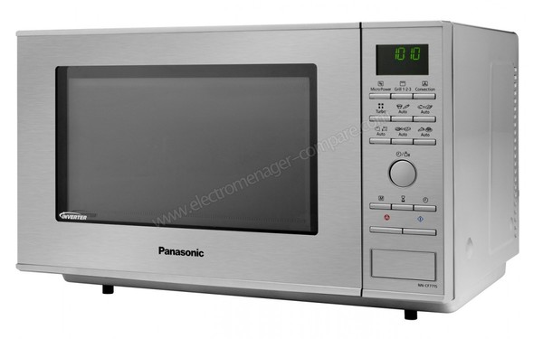 PANASONIC NN-CF771SEPG - Vue 3/4 droite (cr&eacute;dit : Darty)