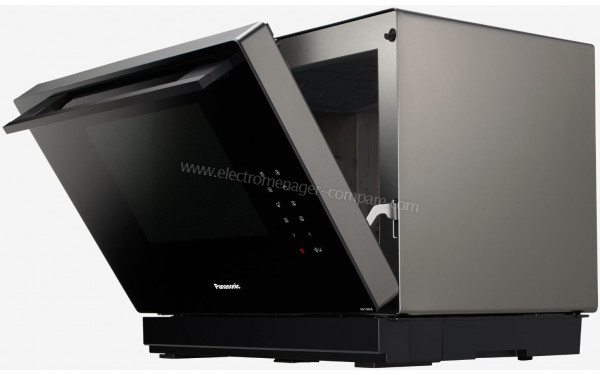 PANASONIC NN-CS88LBEPG - Vue 3/4 droite porte ouverte