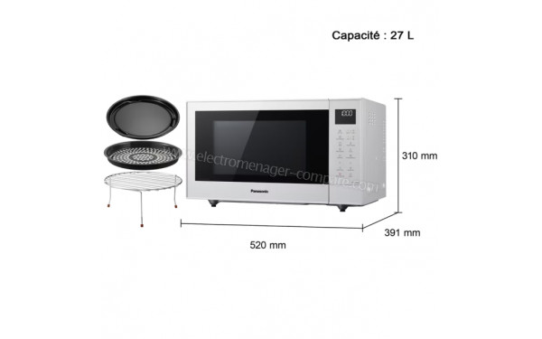 PANASONIC NN-CT55RWEPG - Dimensions