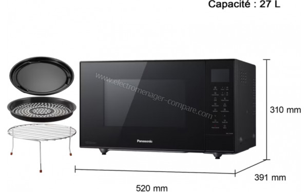 PANASONIC NN-CT56RBEPG - Dimensions