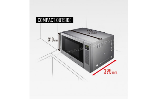 PANASONIC NN-CT57JMBPQ - Dimensions