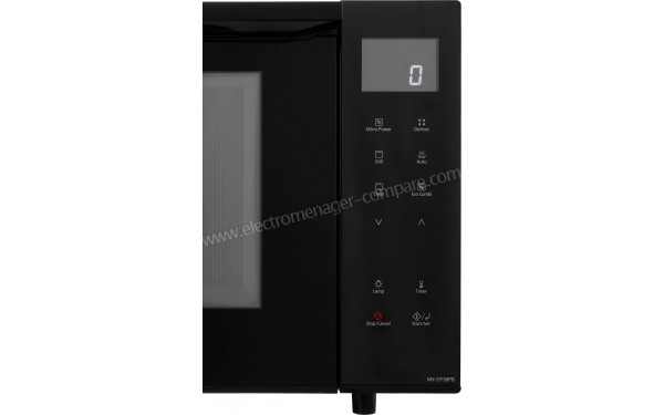 PANASONIC NN-DF38PBEPG - Panneau de commandes (cr&eacute;dit : Darty)