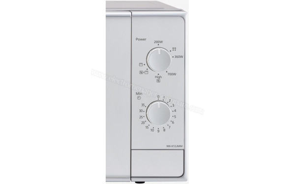 PANASONIC NN-K12JMMEPG - Panneau de commandes