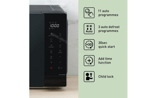 PANASONIC NN-K36NBMEPG - Panneau de commandes