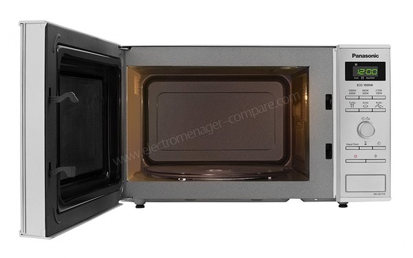 PANASONIC NN-SD27HS - Vue de face, porte ouverte