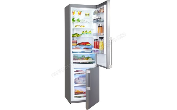 PANASONIC NR-BN34EX1-E - Vue 3/4 gauche portes ouvertes