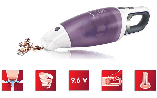 PHILIPS FC6145/01 - Vue 3/4 droite 2