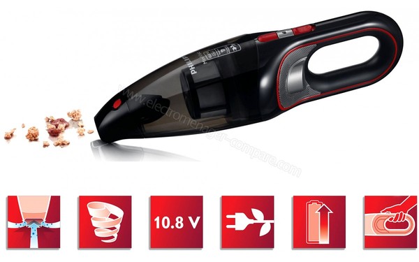 PHILIPS FC6146/01 - Vue 3/4 droite multi