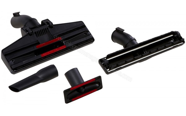 PHILIPS FC8454/01 - Brosses et embuots vue de l'arri&egrave;re (cr&eacute;dit : Boulanger)