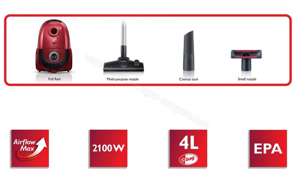 PHILIPS FC8654/01 - Vue multiple
