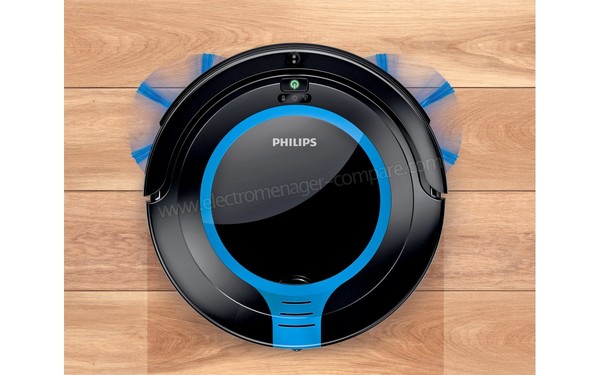 PHILIPS FC8700/01 - Vue du dessus (sur sol dur)