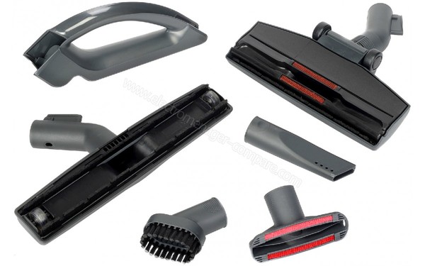 PHILIPS FC8748/01 - Brosses / Suceurs / Poign&eacute;e (cr&eacute;dit : Darty)