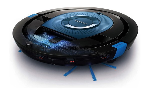 PHILIPS FC8774/01 - Vue des capteurs