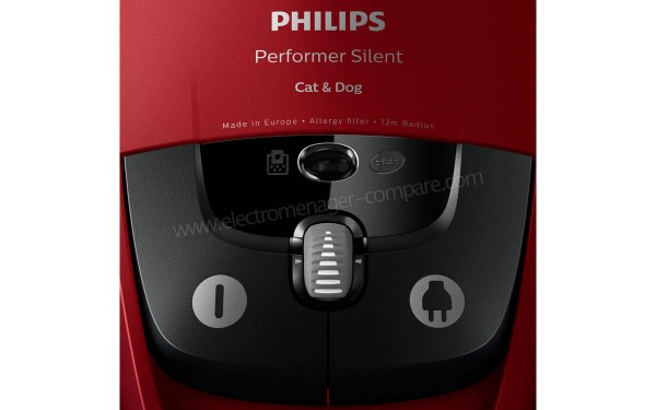 PHILIPS FC8784/09 - Vue des commandes