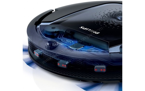 PHILIPS FC8812/01 - Vue des capteurs
