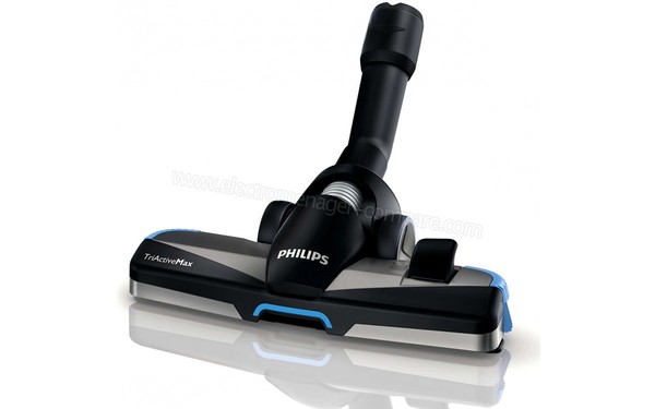 PHILIPS FC9195/01 - Brosse TriActiveMax (vue 3/4 droite)