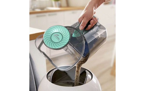 PHILIPS FC9555/09 - Vidage du bac &agrave; poussi&egrave;re