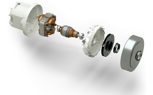 PHILIPS FC9721/09 - Vue du moteur