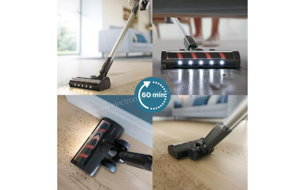 PHILIPS XC3133/01 - Autonomie jusqu'&agrave; 60 minutes