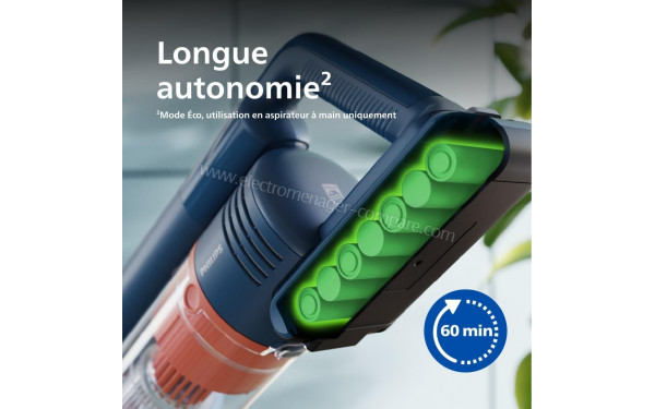 PHILIPS XC5243/10 - Longue autonomie de la batterie