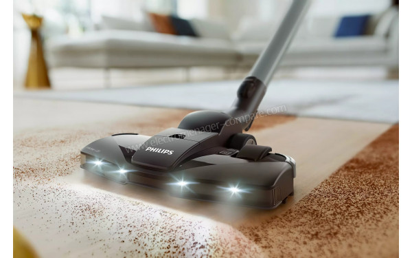 PHILIPS XD6122/12 - Brosse avec &eacute;clairage LED