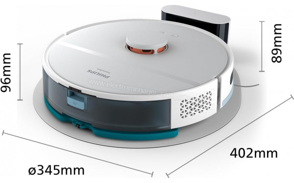 PHILIPS XU2000/20 - Dimensions