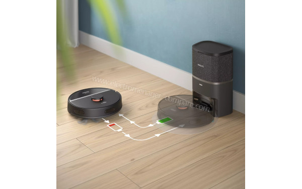 PHILIPS XU3100/01 - Retour automatique vers la base de chargement (Cecotec)