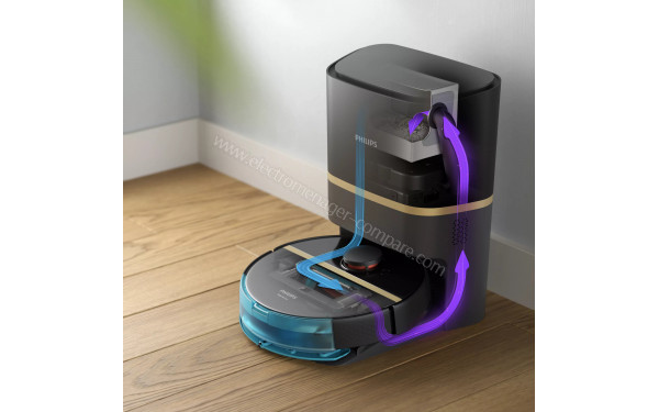 PHILIPS XU7100/01 - Vidage automatique