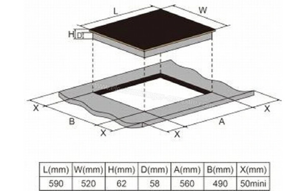 PKM IN4B-3G - Dimensions