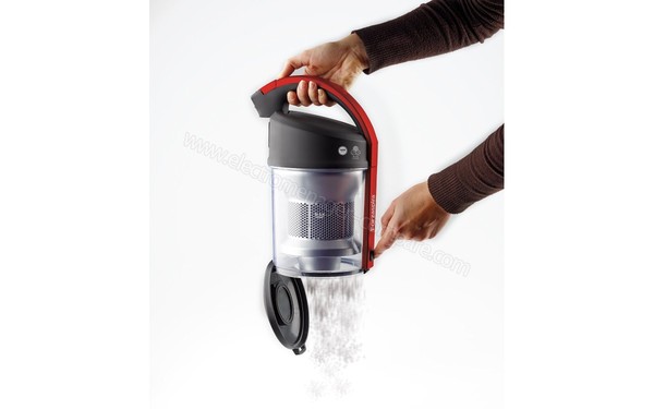 POLTI C110 - Vidange du bac &agrave; poussi&egrave;res