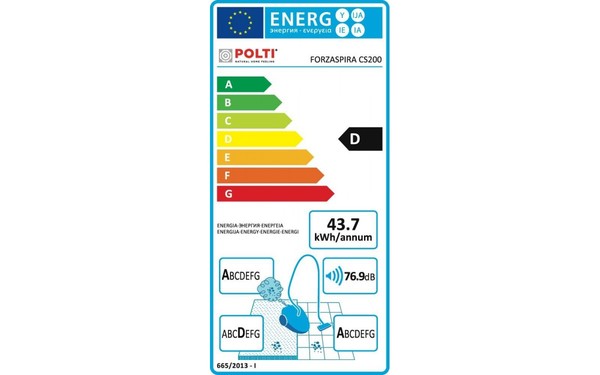 POLTI CS200 - &Eacute;tiquette &eacute;nergie