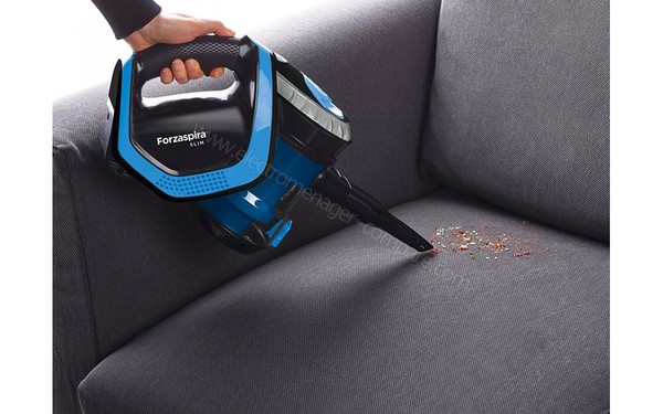 POLTI Slim SR100 - Vue 3/4 gauche &agrave; main